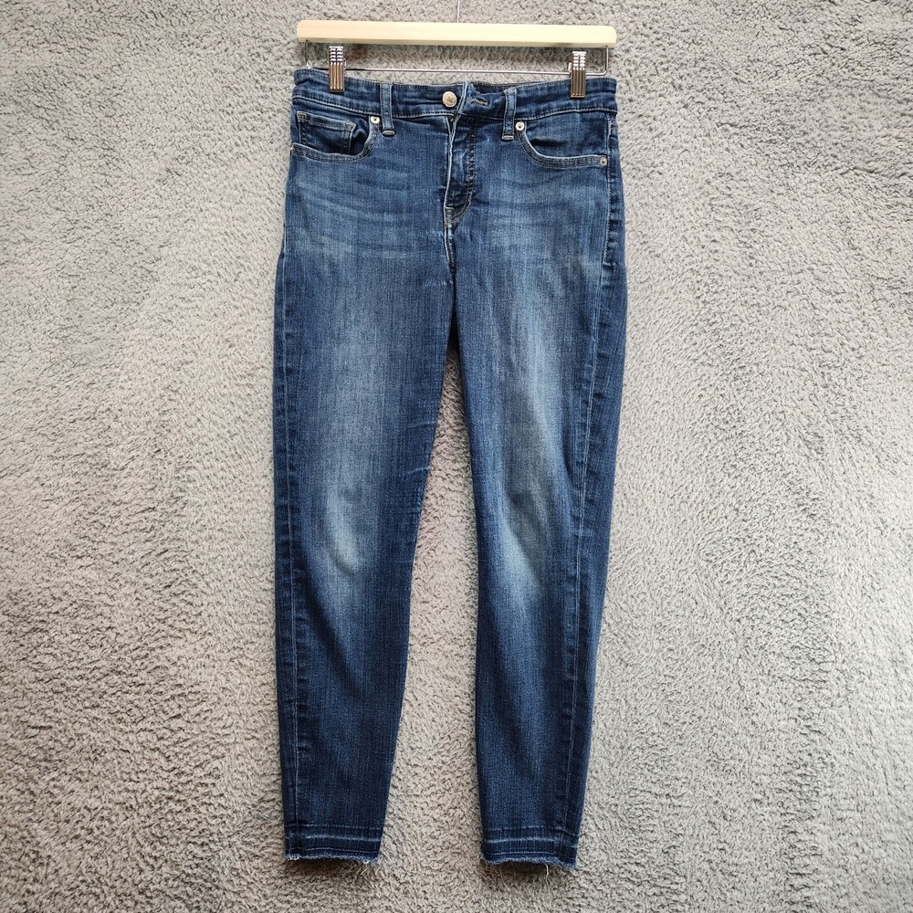 Lucky Brand Jeans Women's 6/28 Blue Denim Stretch Ava Skinny